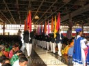02. The  captains of the different sports lead a flag march to ceremoniously escort Swami for the Valedictory function * 3264 x 2448 * (2.81MB)